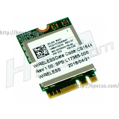 HP WLAN RT AA 1x1 + BT M.2 223 (915620-001, 915621-001, L17365-005) N