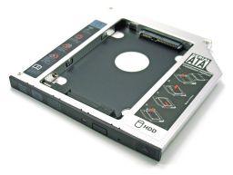 OEM Conversor Slim SATA 5.25" para 2.5" SATA NoteBook 9.5MM Caddy