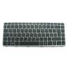 Teclado HP EliteBook Folio 1040 G1/G2 Português Cinza Com BackLight (736933-131, 739563-131, 748001-131)