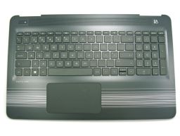 HP PAVILION 15-AU, 15-AW, Top Cover with Portuguese Keyboard and TouchPad in Natural Silver (856026-131) N
