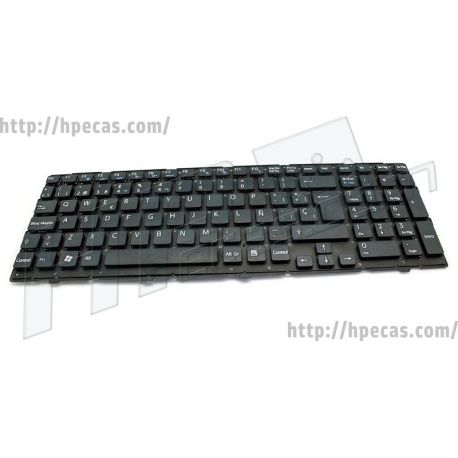 Teclado SONY Vaio PCG-81xxx, VPC-F11, F12, F13, F14 Series, Espanhol, Preto (V105678AES) N