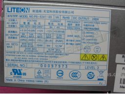 Lenovo Power Supply 240w (54Y8824, 54Y8825, 54Y8826, FSP240-50SBV, PS-5241-03, 36-001863, 36001862) N