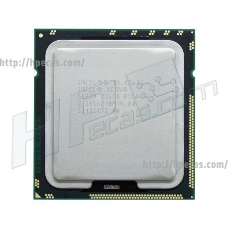 INTEL Xeon Processor E5607 8M Cache, 2.26 GHz, 4.80 GT/s QPI (03T8030, 03X3647, 32-00-00799, 49Y3768, 626424-001, 628698-001, 641465-001, SLBZ9) R