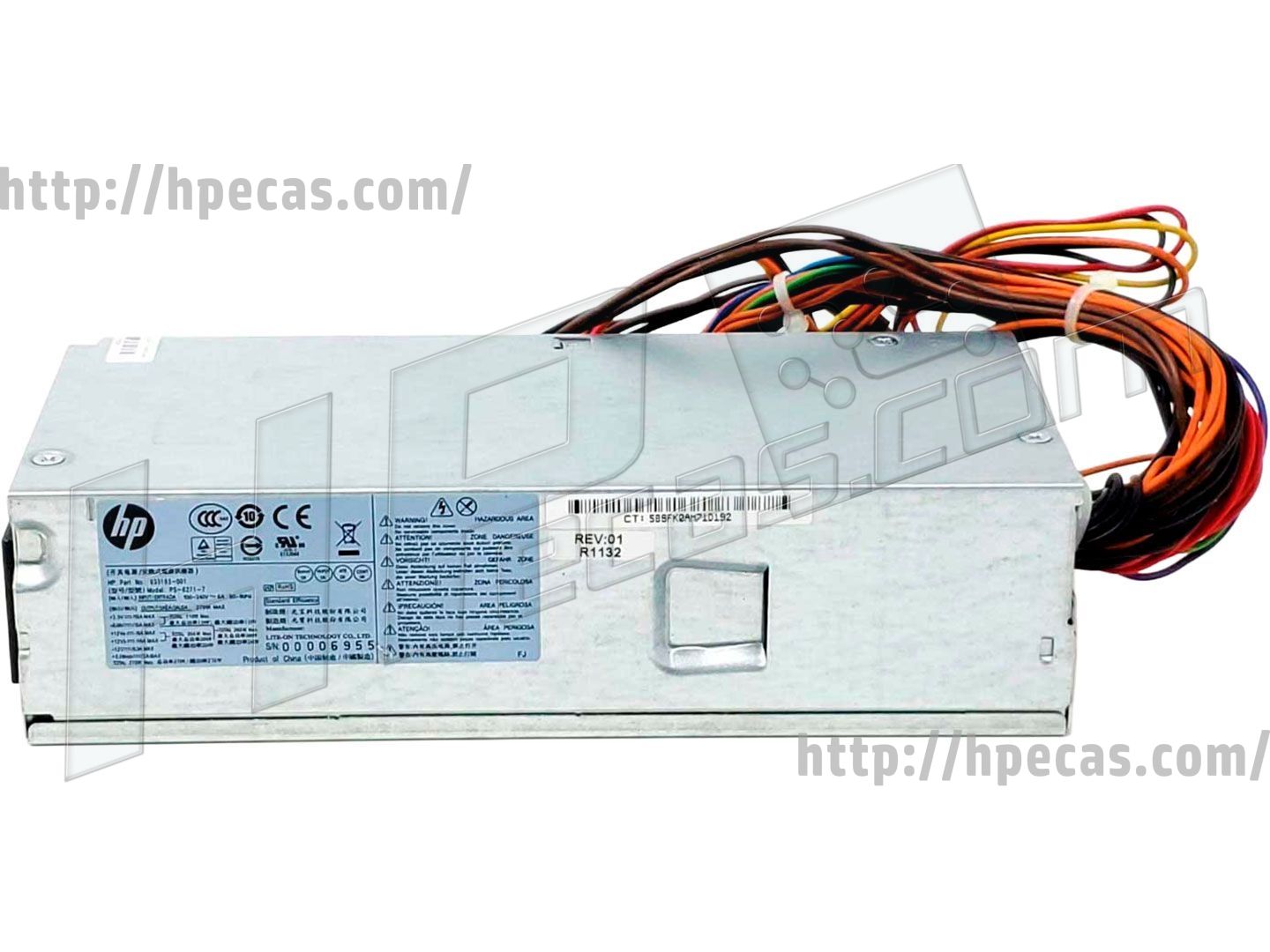 Fonte De Alimentação HP SFF PSU 220W 12V 24P 4P 15P 15P  633195 001 633196 001 Dps 220ab 6 A Fh Zd221mgf Fh Zd221mgr Pca222 Pca322 Ps 6221 7 Ps 6221 9 R 97131