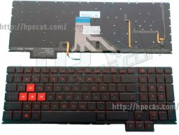 HP OMEN 15-CE Teclado Português apenas sem Top Cover (924005-131, 926005-131, 929478-131, 929479-131, 9Z.NEABQ.006, L20534-131, L20535-131, NSK-XG0BQ PT, SG-87900-XPA, SN6167BL) N