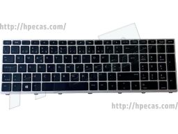 HP ProBook 650 G4, 650 G5, Teclado Português com BackLight (L00739-131, L09593-131) N