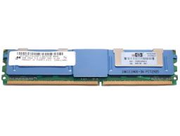 Memória HP 4GB (1x 4GB) 2Rx4 PC2-5300F DDR2-667 FB/ECC CL9  1.8V (398708-061, 416473-001) R