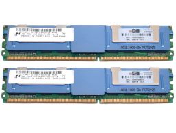 Memória HP 8GB (2x 4GB) 2Rx4 PC2-5300F DDR2-667 FB/ECC CL9 1.8V (397415-B21) R