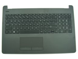 HP Top Cover Dark Ash Silver inclui TouchPad e Teclado PT HP 250 G6 255 G6 (929906-131, PK132042A16, SG-87520-XPA, SN71612-PORT) N