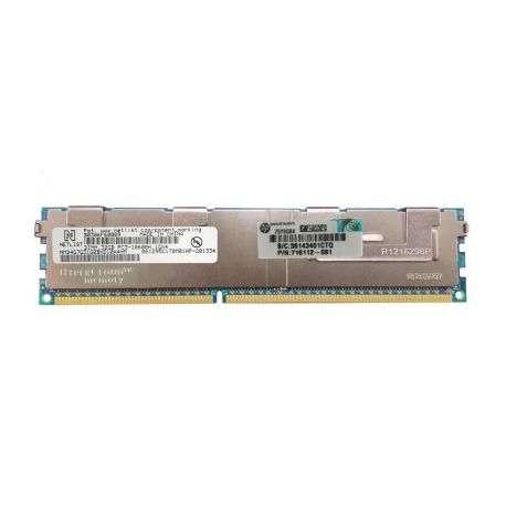 HPE 32GB (1x32GB) 2Rx4 PC3-10600H-9  HDIMM 1.5V SmartMemory 240-pin Dimm (715166-B21, 717901-001, 716112-081)