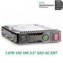 HP 1.8TB 12Gb/s 10K DP SAS 512e 2.5" SFF HS ENT HDD SC G8-G9 HDD (791034-B21, 791055-001, 793419-002, 765879-001, 768789-001) R