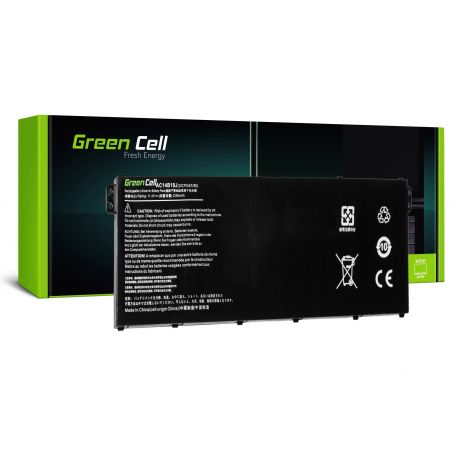 Bateria Compatível Green Cell ACER Aspire E , ES séries 11,4V 2100mAh (AC52)