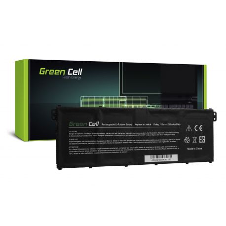 Green Cell Bateria para Acer Aspire 5 A515 A517 E15 ES1-512 ES1-533 - 15,2V 3000mAh (AC62)