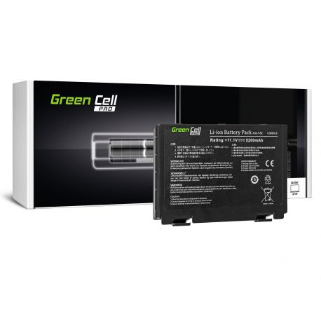 Green Cell Bateria PRO A32-F82 A32-F52 L0690L6 para Asus K40iJ K50 K70 series * 10.8V - 5200 mAh (AS01PRO)