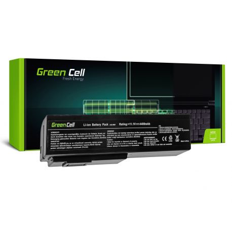 Green Cell Bateria para Asus A32-M50 A32-N61 N43 N53 G50 L50 M50 M60 N61VN - 11,1V 4400mAh (AS08)