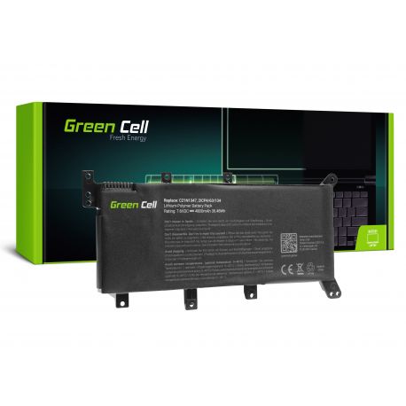 Green Cell Bateria para Asus R556 R556L A555L F555L K555L X555L X555 - 7,6V 4800mAh (AS118)