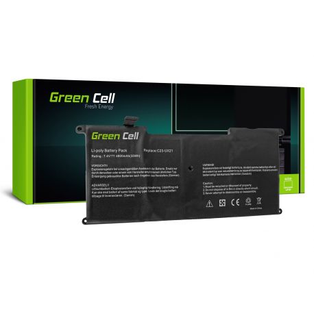 Green Cell Bateria Compatível ASUS ZenBook UX21 série - 7,4V, 4050mAh (AS52)
