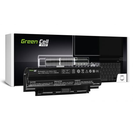 Bateria Compatível Green Cell PRO 11,1V 5200mAh,  DELL Inspiron N3010 N4010 N5010 13R 14R 15R J1 (DE01PRO)