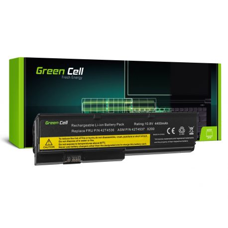 Green Cell Bateria Compatível LENOVO ThinkPad X220 série - 11,1V 4400mAh (LE35)