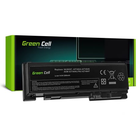 Green Cell Bateria 42T4844 42T4845 para Lenovo ThinkPad T420s T420si (LE58)