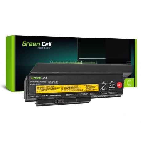 Lenovo Green Cell Bateria, 11.1V, 6600mAh ThinkPad X220 X220i X220s X230 X230i Series (LE75)