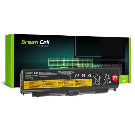 Green Cell Bateria para Lenovo ThinkPad T440P T540P W540 W541 L440 L540 - 11,1V 4400mAh (LE89)