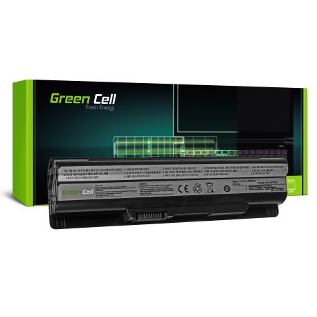 Green Cell Bateria Compatível MSI CR650 CX650 FX600 GE60 GE70 (black) - 11,1V 4400mAh (MS05)