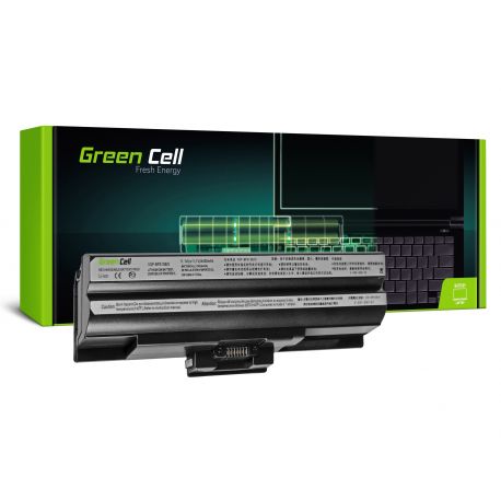 Green Cell Bateria Compatível SONY Vaio VGP-BPS13 VGP-BPS21 (black) - 11,1V 4400mAh (SY03)