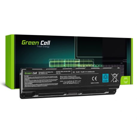 Green Cell Bateria Compatível TOSHIBA Satellite C850 C855 C870 L850 L855 PA5109U-1BRS , 10,8V 4400mAh (TS13V2)