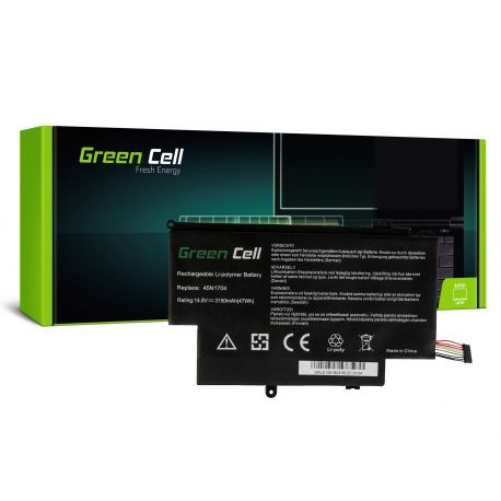 Green Cell Bateria para Lenovo ThinkPad Yoga 12 - 14,4V 3150mAh (LE105)