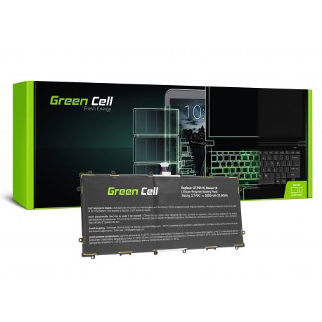 Green Cell Bateria SP3496A8H(1S2P) para Samsung Google Nexus 10 P8110 (TAB41)