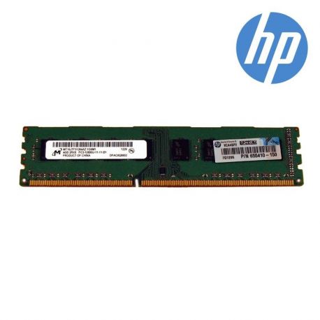 HP 4GB (1x4GB) 2Rx8 PC3-12800U-11 DDR3-1600 Unbuffered NEEC 1.5V 240-pin STD (655410-150, 655410-571, 671613-001, 688600-001, 717046-001) N