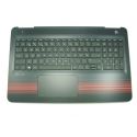 HP PAVILION 15-AU, 15-AW, Top Cover with Portuguese Keyboard and TouchPad in Cardinal Red (856029-131) N