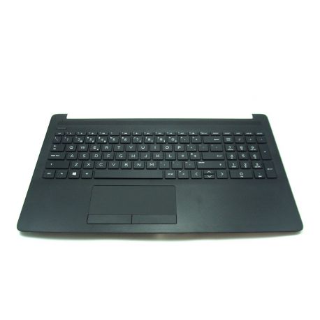 HP Top Cover Jet Black  c/TouchPad e Teclado s/Backlight PT HP 15-DA, 15-DB (L20387-131, L24638-131)