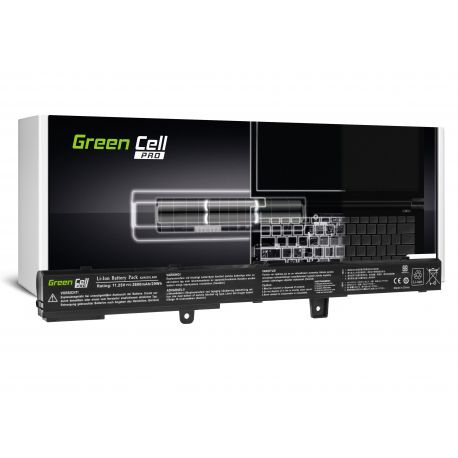 Green Cell PRO Bateria A31N1319 para Asus X551 F551 R512C R553L **11.25V** 2600mAH (AS90PRO)