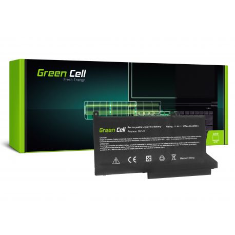 Green Cell Bateria DJ1J0 para Dell Latitude 7280 7290 7380 7390 7480 7490* 11.4V - 3684 mAh (DE127)