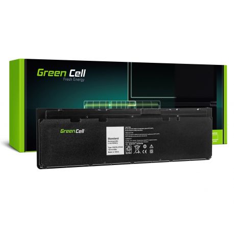 Bateria Green Cell Compatível DE92, Latitude E7240, E7250, 4-células 7.4V 45Wh 6100mAh (DE92) C