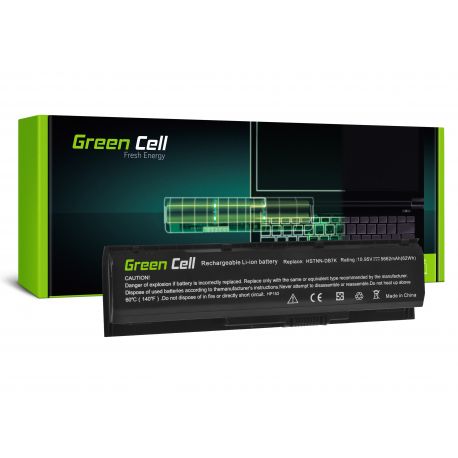 Bateria Green Cell Compatível PA06 Omen 17-W, Pavilion 17-AB 4 células 10,95V 62Wh 5662mAh (HP153) C