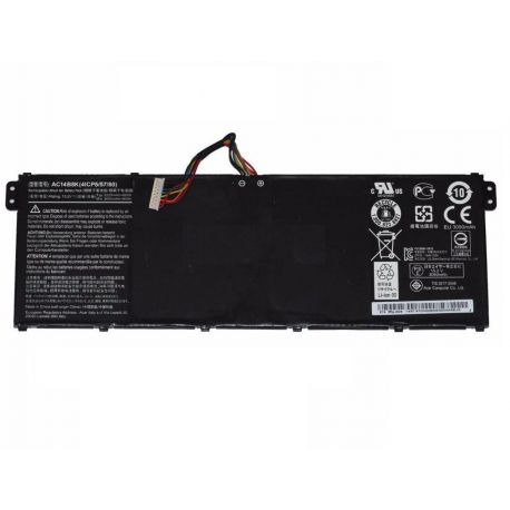 Bateria Acer AC14B8K Original de 4C 15.2V 48Wh 3.20Ah (KT.00403.032, KT.00403.036, KT.00403.040, KT.0040G.004, KT.0040G.006) N