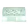 HP PAVILION 15-AW Top Cover, TouchPad, Blizzard White, Teclado Portugues, Backlit (856044-131, 903377-131) N
