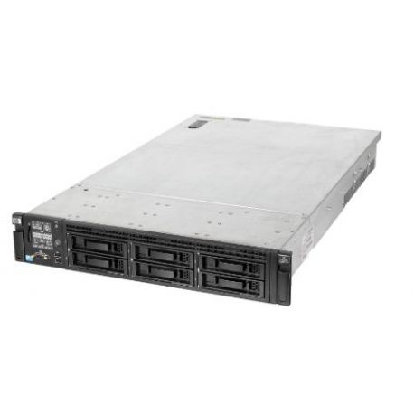 Servidor HP CTO DL380 G7 – 1x Xeon E5660 (4-Core / 2.80GHz) – 0GB Ram (PC3-10600R) – P410i/512MB – 2 x 750W PSU – 6x HDD LFF (583917-B21) R