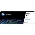 Toner Original HP Color Laserjet Pro M454, M479 séries, preto (W2030A, 415A BK)