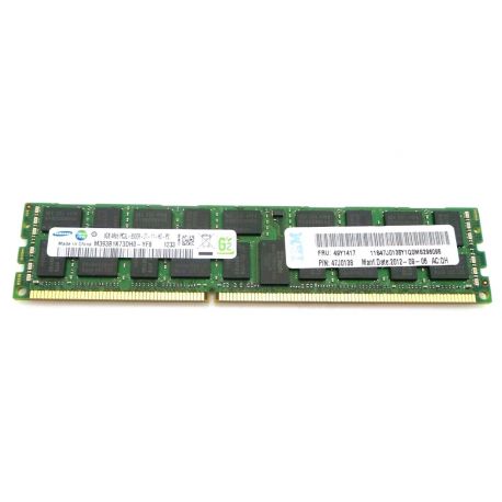 Memória IBM 8GB (1x8GB) 4Rx8 PC3L-8500R DDR3-1066 REG/ECC 1.35V (47J0138, 49Y1399, 49Y1417) R