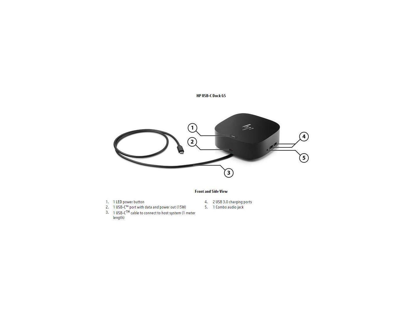 Hp Universal Usb C Dock G5 5tw10aa L64086 001 6983