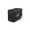 Green Cell Carregador 18W USB Carregador com Quick Charge 3.0 (CHAR06)