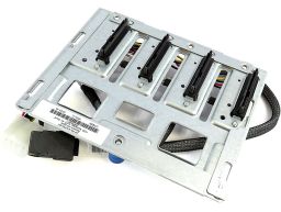 HPE 4-Bay LFF Non-Hot-Plug Hard Drive Backplate and Mini-SAS to SATA cable assembly (674789-B21, 674792-001, 686746-001) R