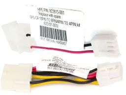 HPE Cable kit includes 10 pin to 8 pin and 4 pin to 4 pin cables (822613-001, 825101-001) R