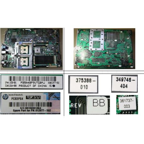 Dl380g4 D core System Board Sas (411030-001)