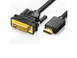 Cabo Conversor HDMI DVI-D Macho 1.8M preto