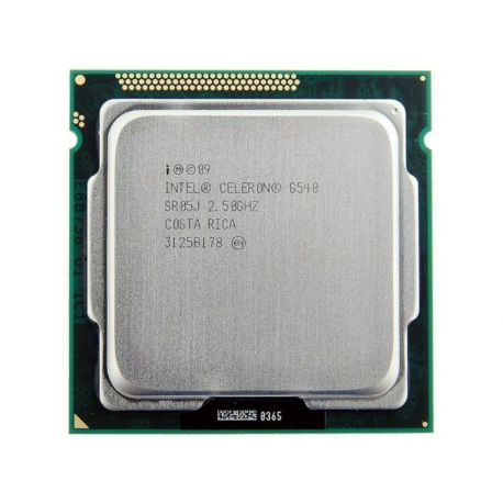 Intel® Celeron® Processor G540 2M Cache, 2.50 GHz FCLGA1155 (G540, SR05J, 03T8354, 1100088, 657155-002, 665119-001, QT634AV) R